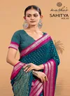 Sahitya Vol 5 By Kashvi Dull Moss Wedding Wear Sarees Wholesale In India
